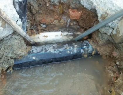 北关测漏水之水管漏水